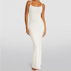 Skims Soft Lounge Long Slip Dress XXS